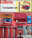 Gillette Rocket 1953 Coronation No.58 Silver