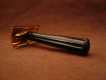 GILLETTE tech gold plastic handle