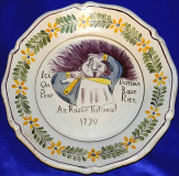1890 commemorative plate