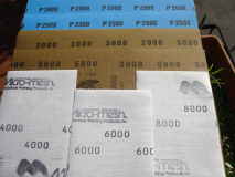 Carta vetro - varie grane -