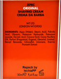 XPEC Original Shaving Cream (Repack)
