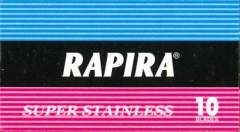 DE Blade RAPIRA Super Stainless
