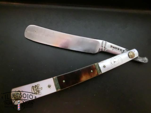 Patent tartaruga e madreperla