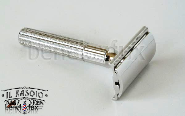 Gillette Tech Fat Handle Hybrid Rhodium
