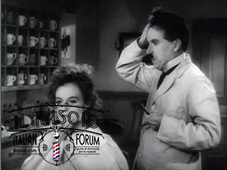 Charlie Chaplin and Paulette Goddard in The Great Dictator trailer 2