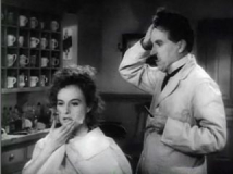 Charlie Chaplin and Paulette Goddard in The Great Dictator trailer 2