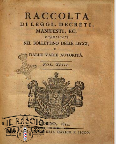 strop cilindrico 1813 - 1 cop