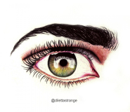 Hazel eye