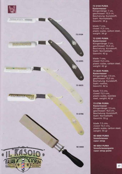cataloghi Puma 1996-97