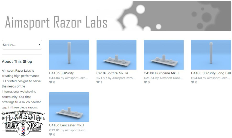 Shapeways ARL: Muhle R41 & Co 3D parts