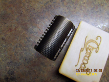 Charcoal Goods Magnum Brass Dual Comb