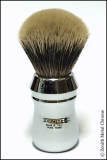 Pennello Metallo Zenith Metal Chrome