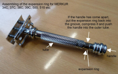 Assembling expansion ring