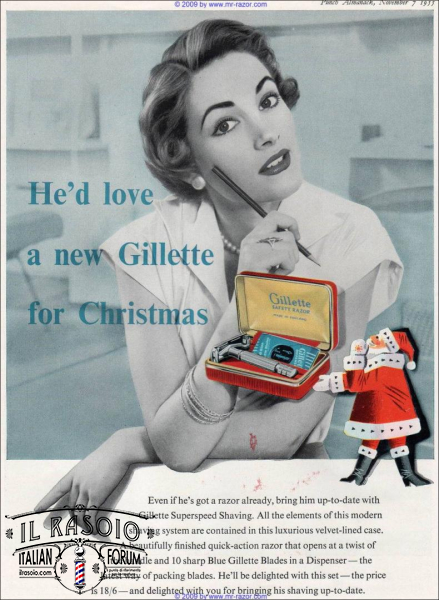 Gillette Set No. 58 1955