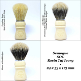 Semogue SOC Taj Ivory Resin