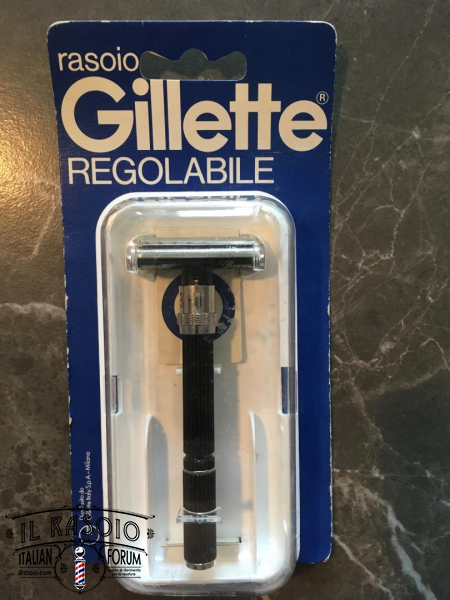 GILLETTE REGOLABILE Italian setIMG 4830