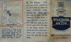 Wilkinson Sword 7 Day Strop Instruction