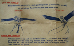 Wilkinson Sword 7 Day Strop Instruction