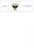 OUMO shaving brush knot 3
