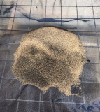 The Hematite is left with more Silica sand