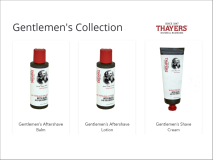 Thayers Natural 2019 Gentlemen Collection
